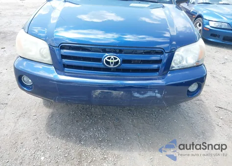 2005 Toyota Highlander V6 z USA, uszkodzony, nr VIN JTEEP21A250077105